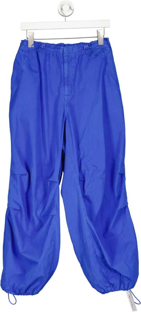 Reclaimed Vintage Parachute Pants Blue UK S