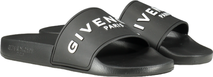 Givenchy Givenchy Black 3d Logo Sliders Sandals BNIB UK 3 EU 36 👠