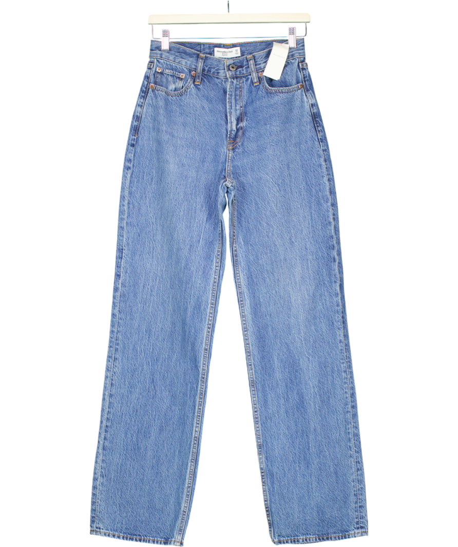 Abercrombie & Fitch Blue The Loose High Rise Jeans W24