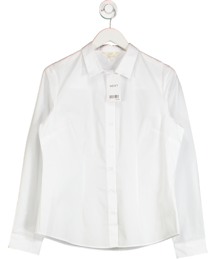 Next Classic White Shirt UK 14