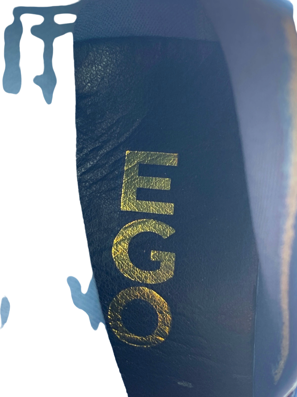 EGO Blue Denim Knee High Boots UK Size 4