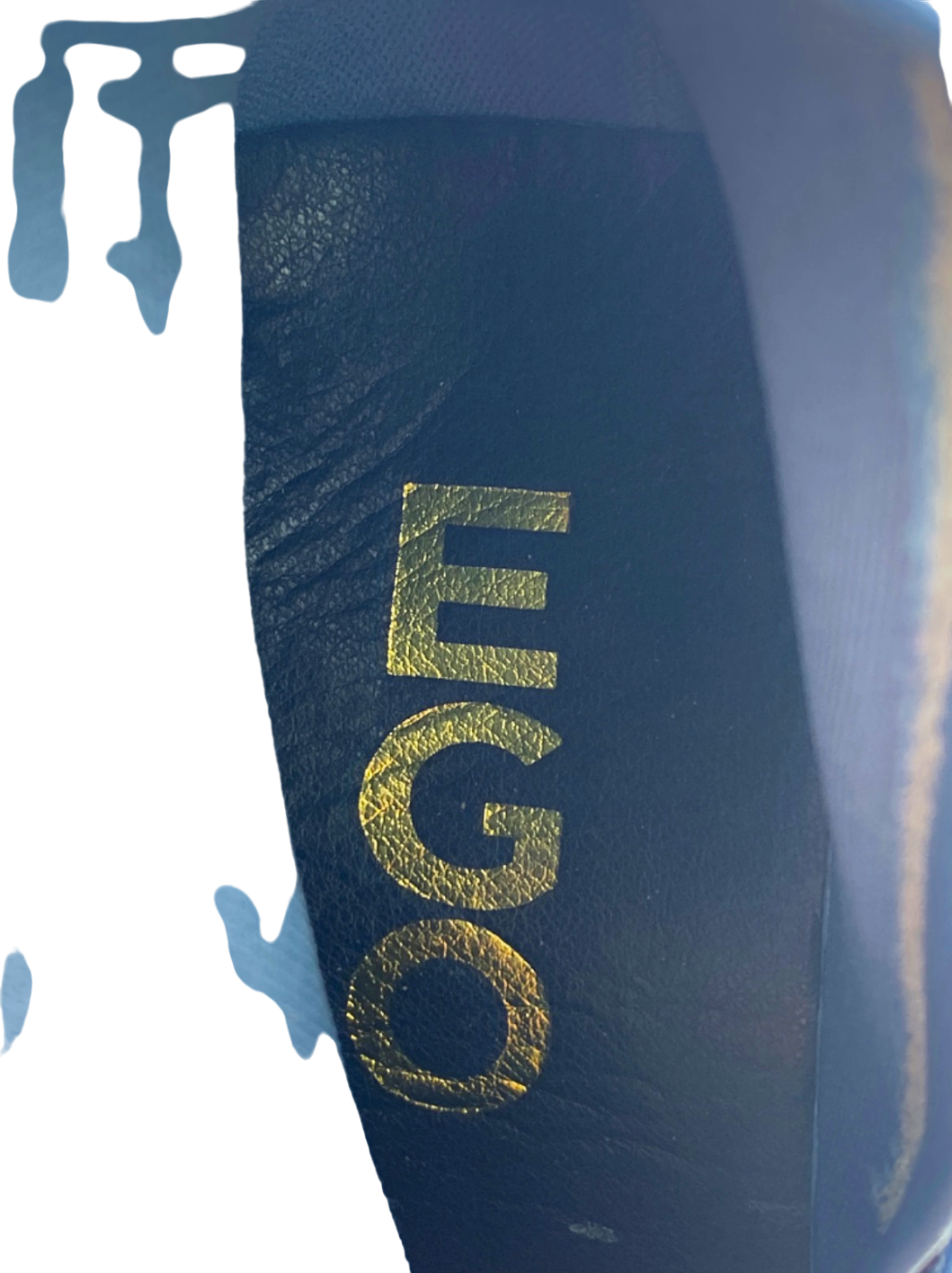 EGO Blue Denim Knee High Boots UK Size 4