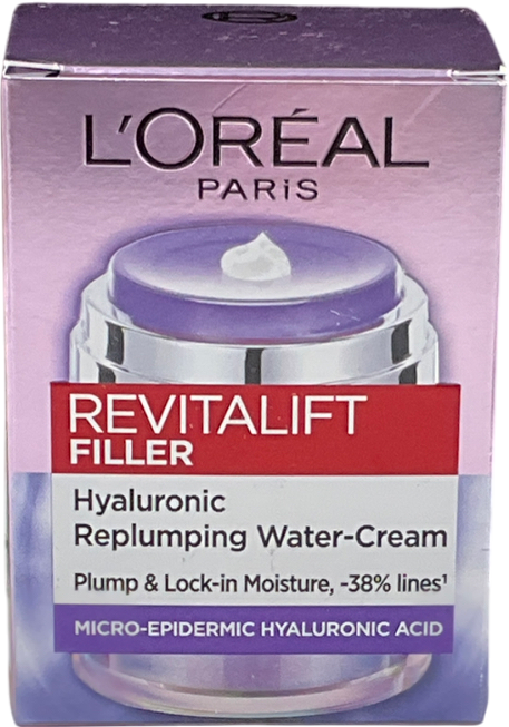 loreal Revitalift Filler Plumping Water Cream Universal 50ml