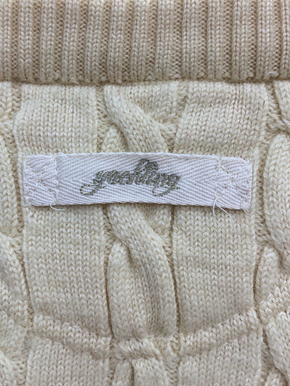 Paul & Shark Cream Cable Knit Jumper UK XL