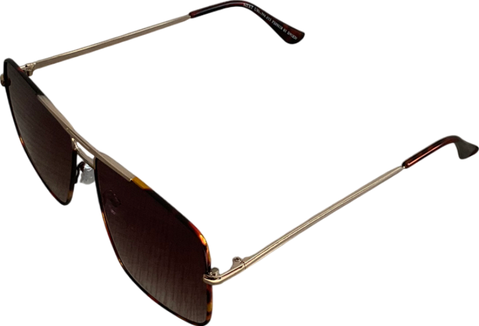 Next Metallic Square Aviator Sunglasses One Size