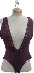 Evarae Purple One Piece Swimsuit UK S
