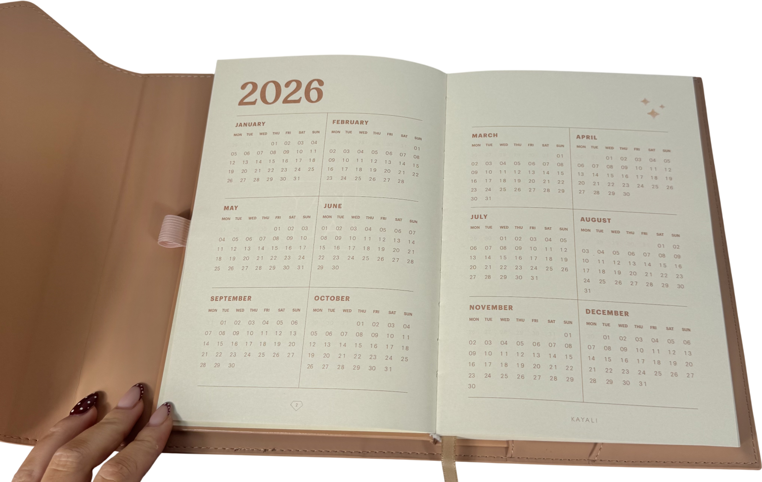 Kayali Nude Planner