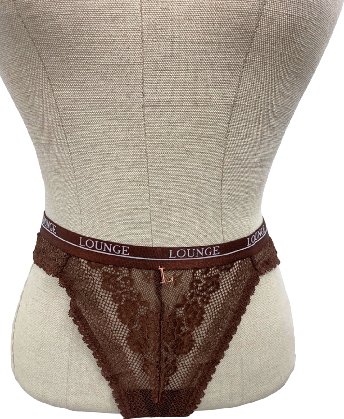 Lounge Brown Liberty Balcony Thong UK S
