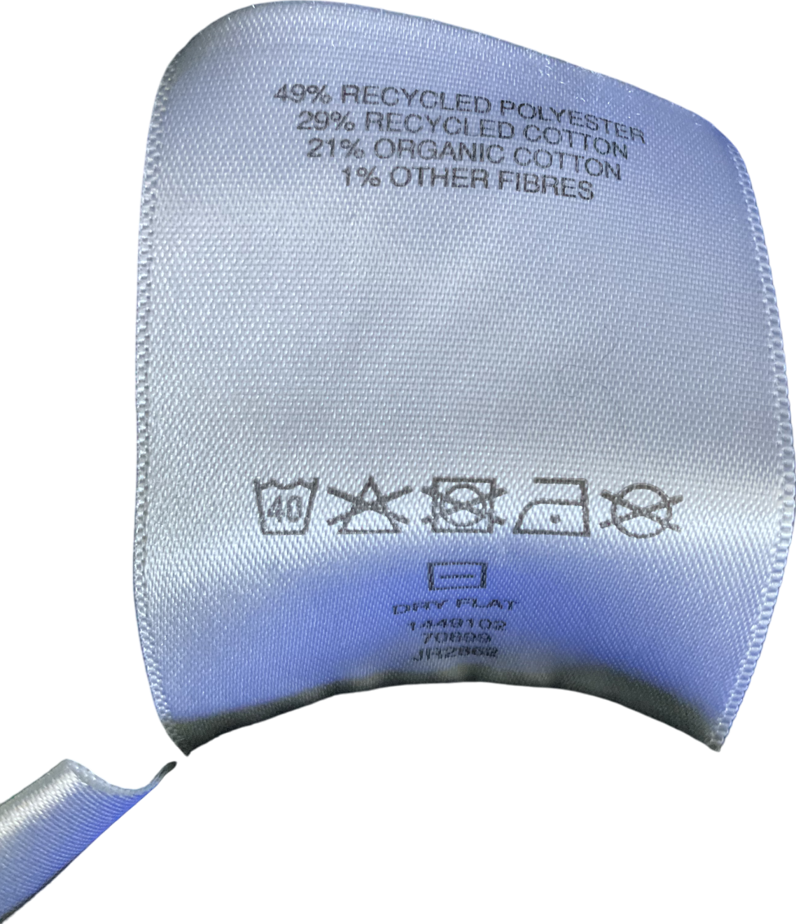 Raey Blue Recycled-yarn Cotton-blend Sweatshirt UK 10