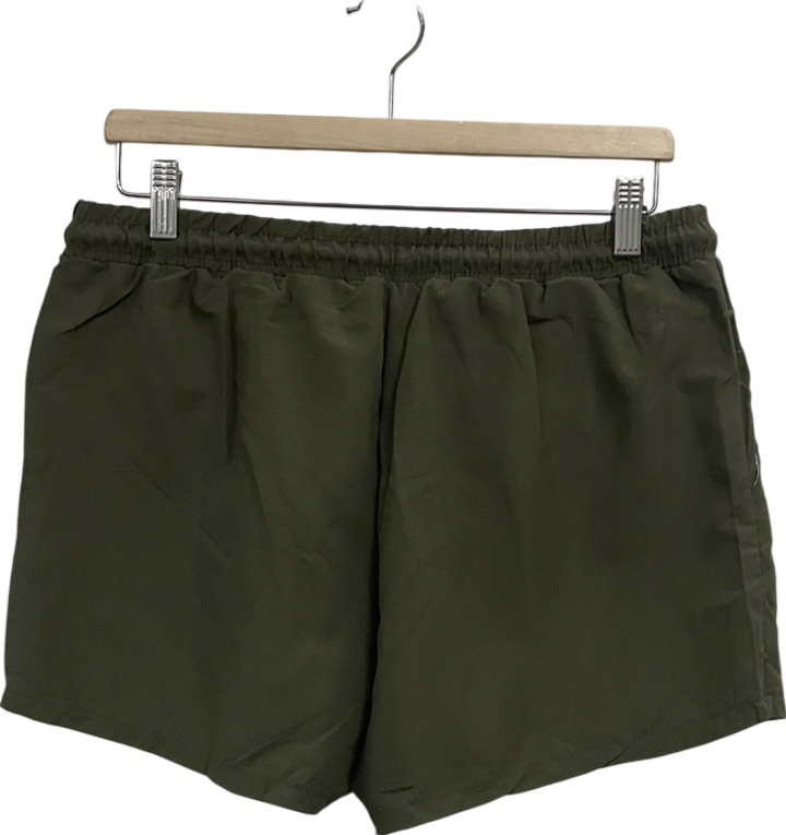 boohooMan Green Original Man Short Length Swim Shorts UK M