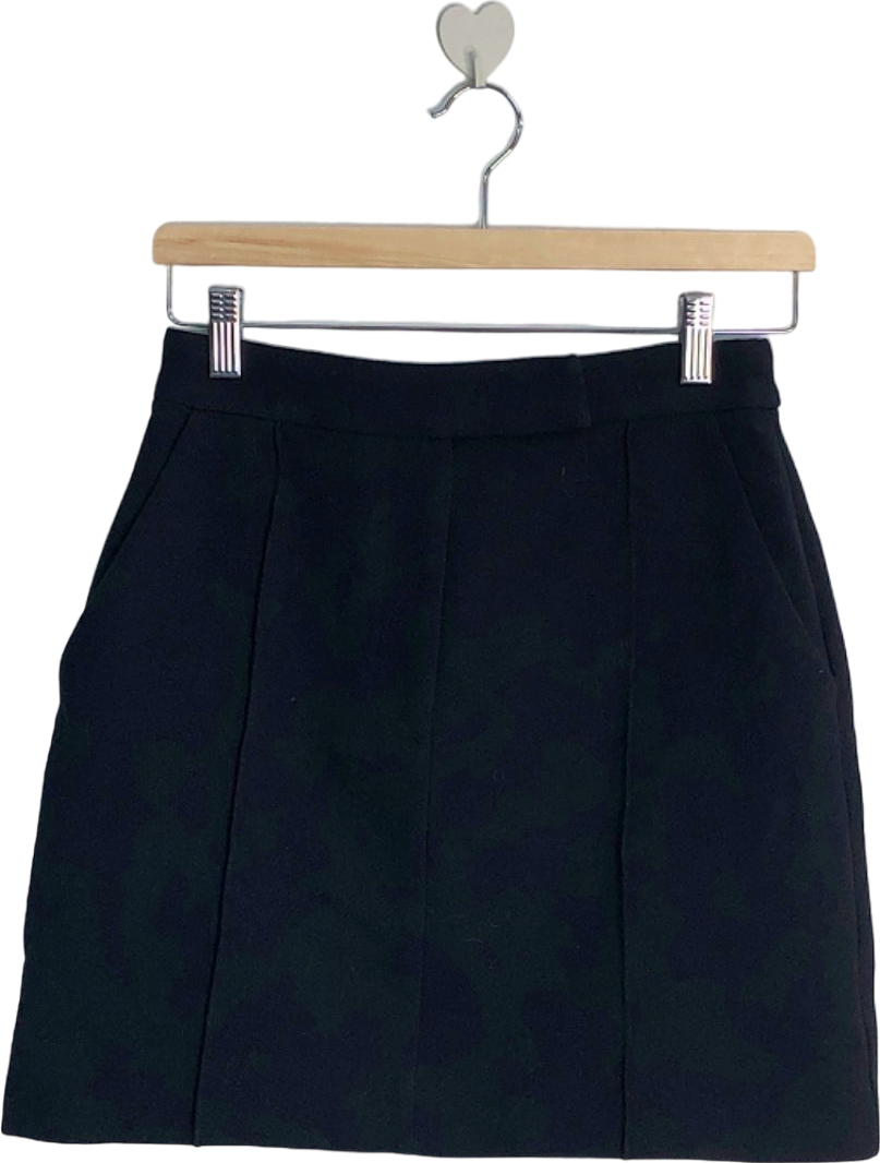 Forever New Black Tabitha Mini Skirt UK Size 6