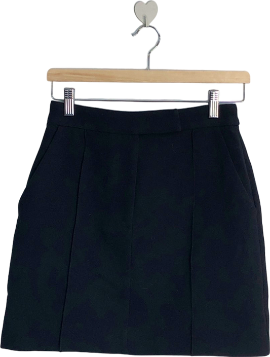 Forever New Black Tabitha Mini Skirt UK Size 6