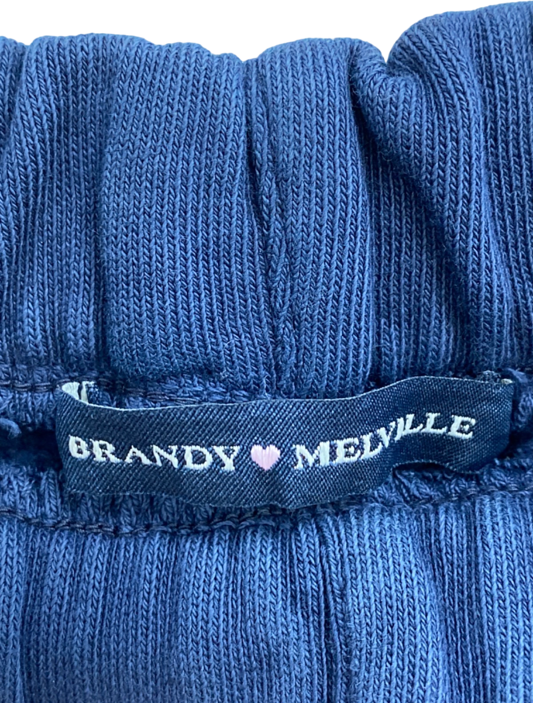 Brandy Melville Navy Wide Leg Pants UK 8