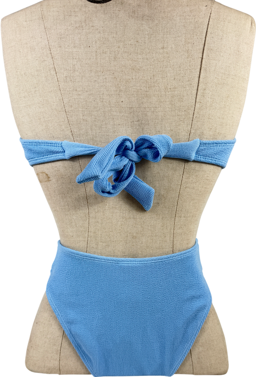 4th & Reckless Blue Char Bikini UK 6