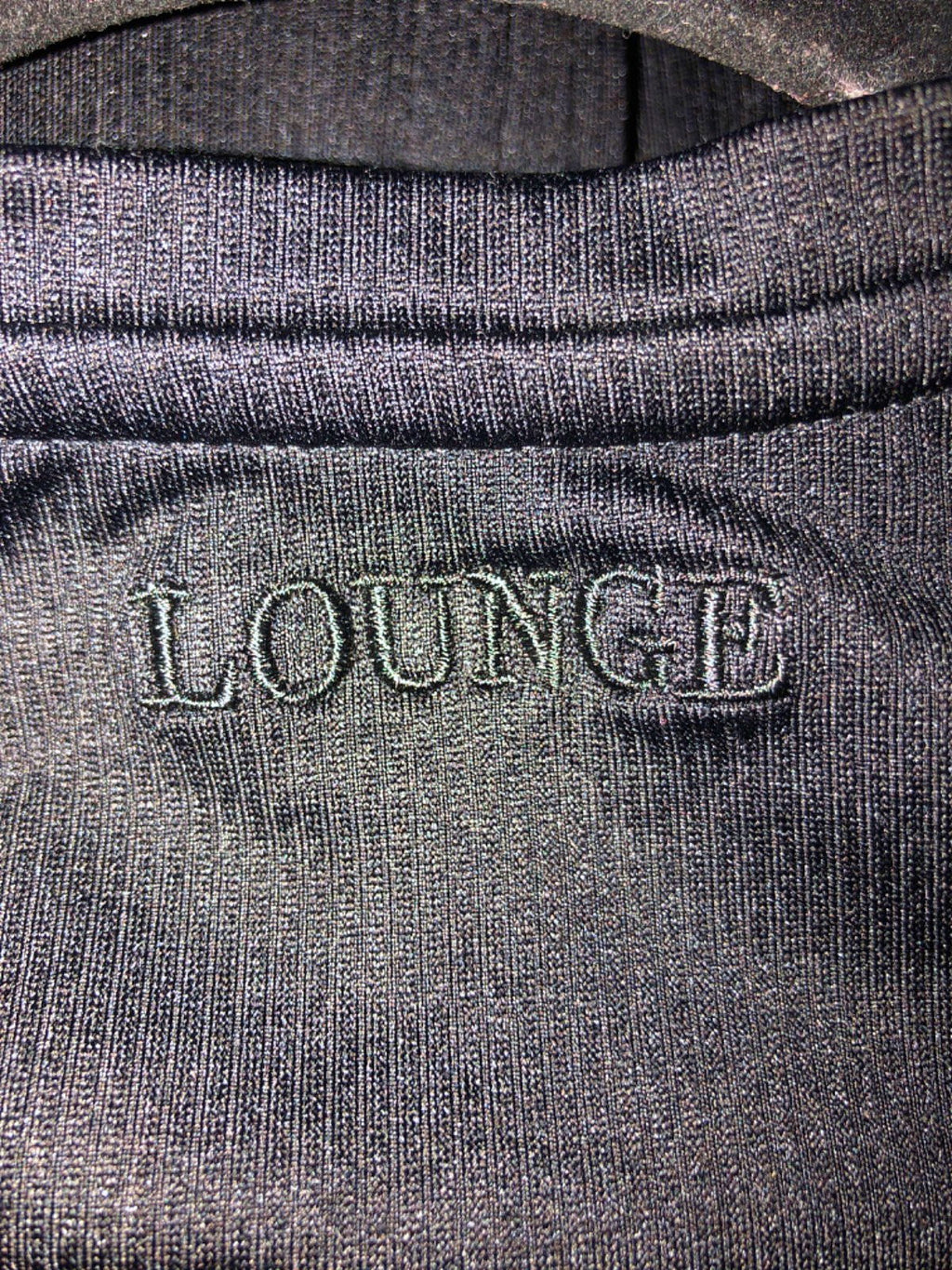 Lounge Black Long Sleeve Top XS