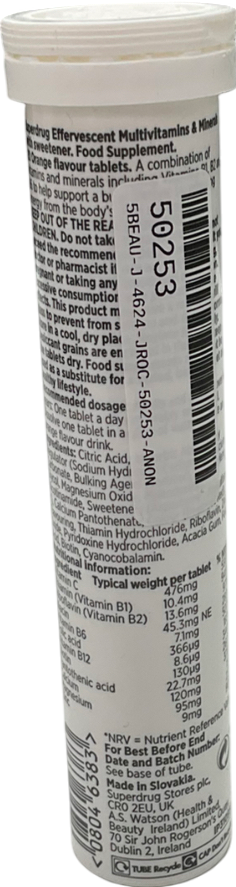 Superdrug Revive Orange Flavour 20