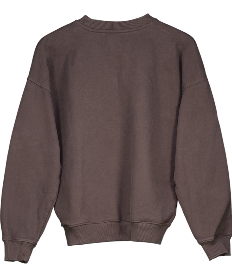 Adanola Brown As Oversized Sweatshirt UK XS