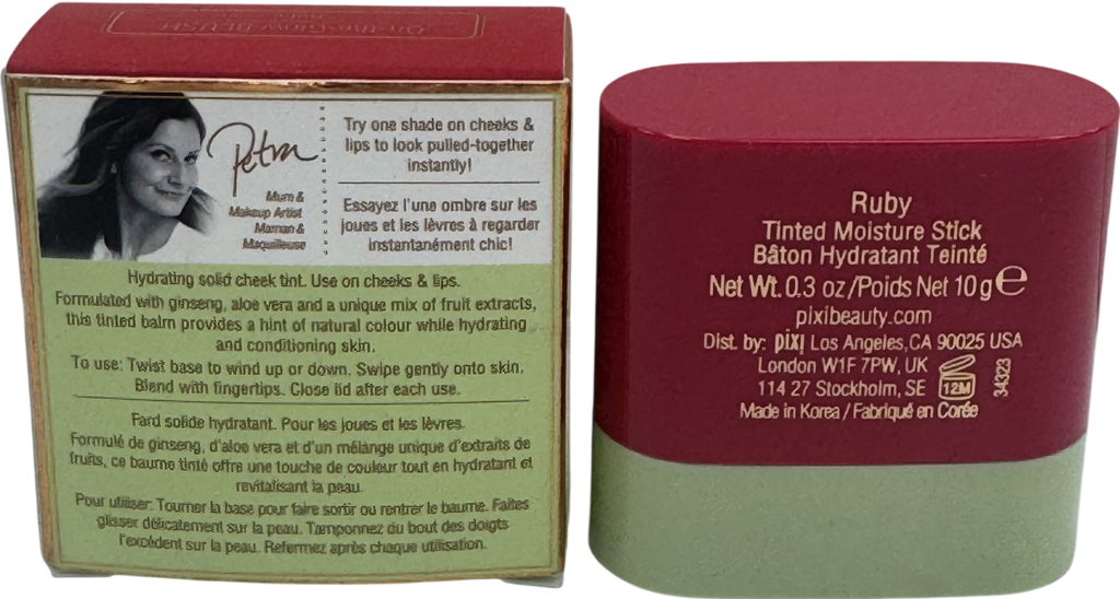 Pixi The Glow Tinted Moisture Stick Ruby 10g