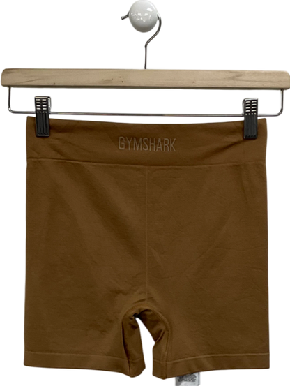 gymshark Beige Seamless Shorts UK S