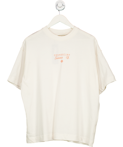 The Couture Club Cream Summer Tour T-shirt Off White UK 8