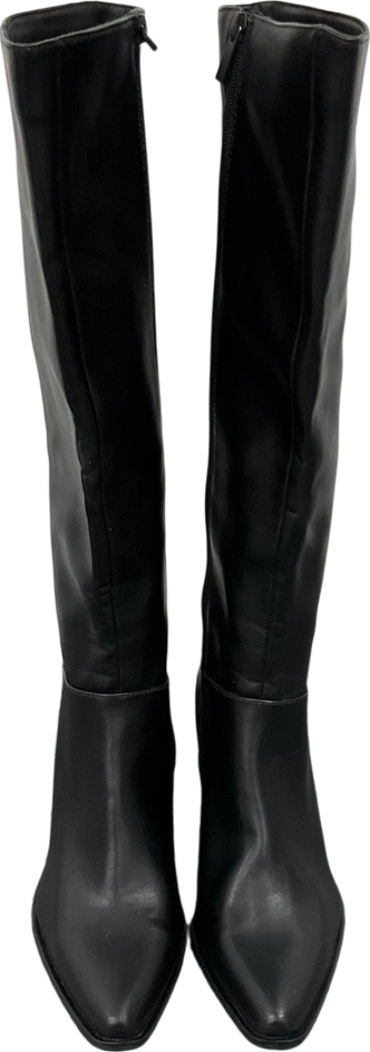 Pull&Bear Black Knee High Boots UK 6 EU 39 👠