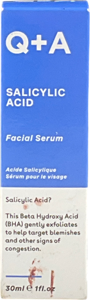 q&a Salicylic Acid Face Serum 30ml