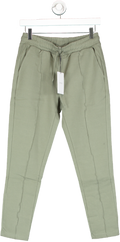 ARNE Sage Green Jersey Slim Fit Joggers UK 8 Short