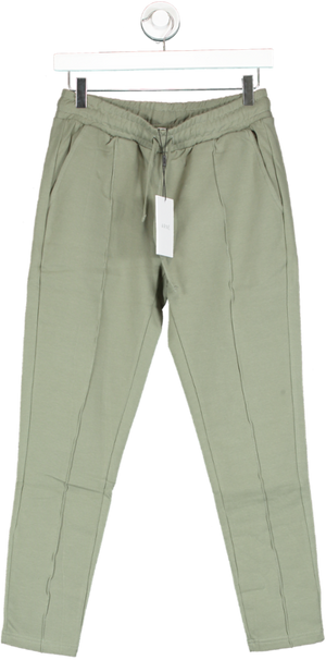 ARNE Sage Green Jersey Slim Fit Joggers UK 8 Short