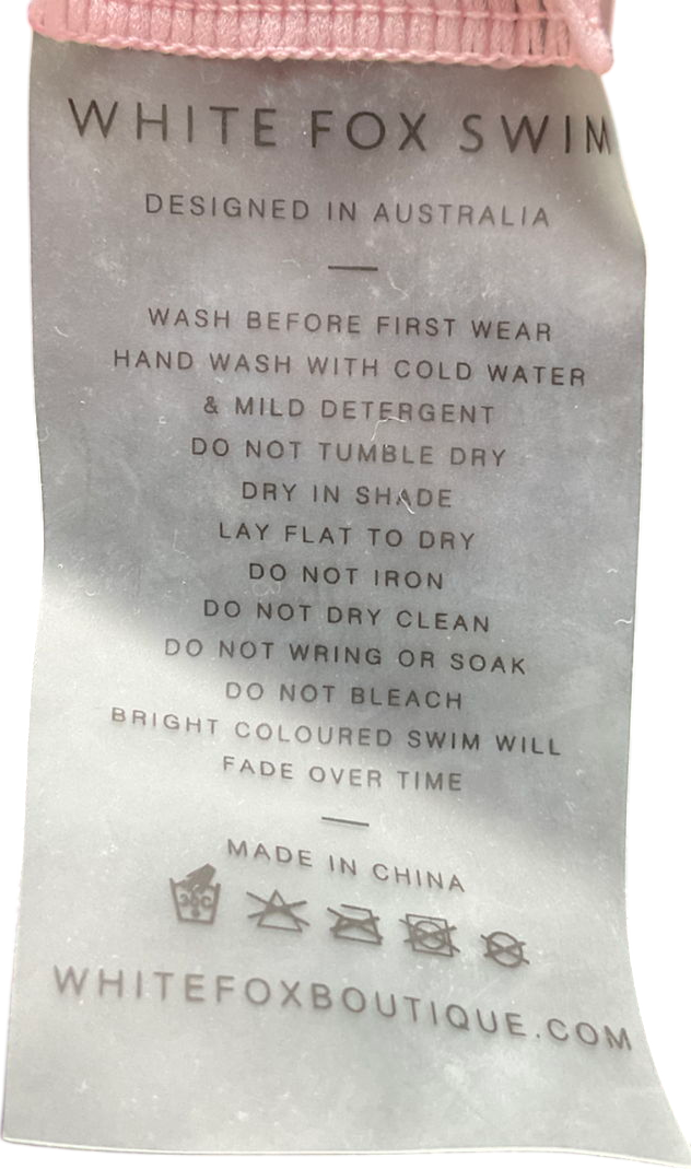 White Fox Multicoloured Sweet Sunset Twist Skirt UK XS/S