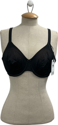 Wacoal Black Back Appeal Minimiser Bra UK 32DD