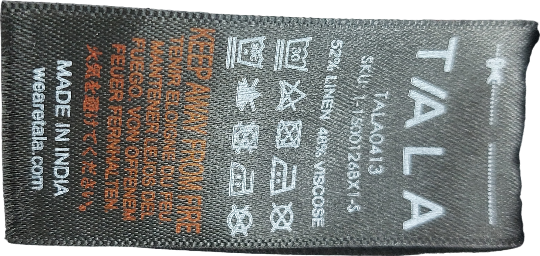 T/ALA Black The Essential Linen Shirt UK S