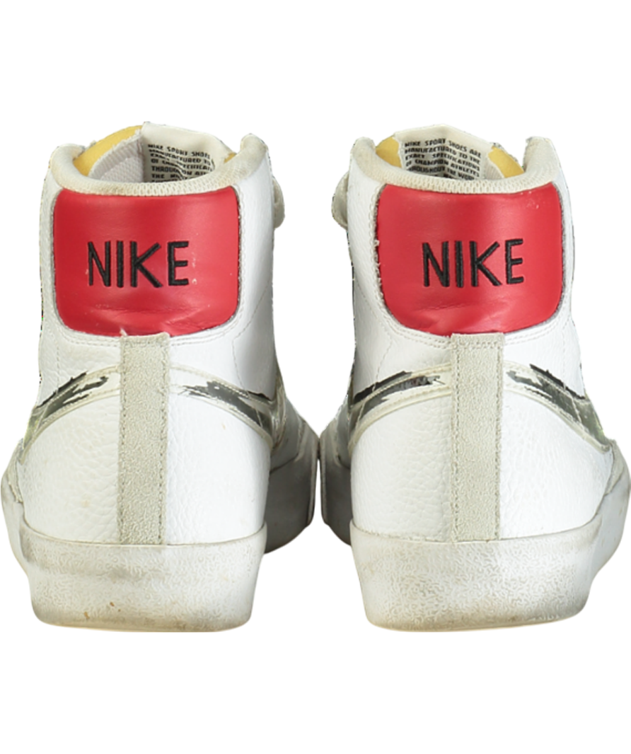 Nike White Blazer Mid 77 Vintage Brushstroke Trainer UK 9 EU 43 👞