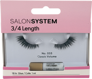 SALON SYSTEM Strip Lash 011 3/4 Length 055 One size