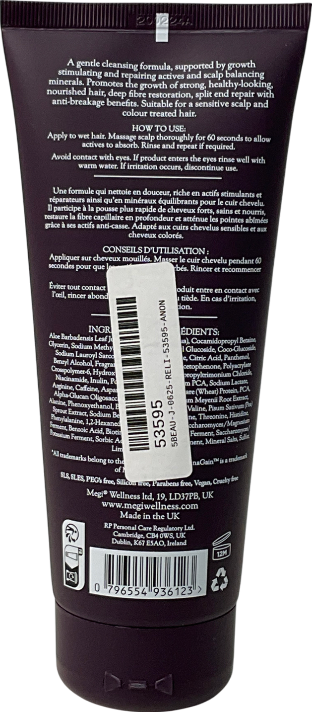 megi wellness Wellness Growth Stimulating Shampoo 200ml