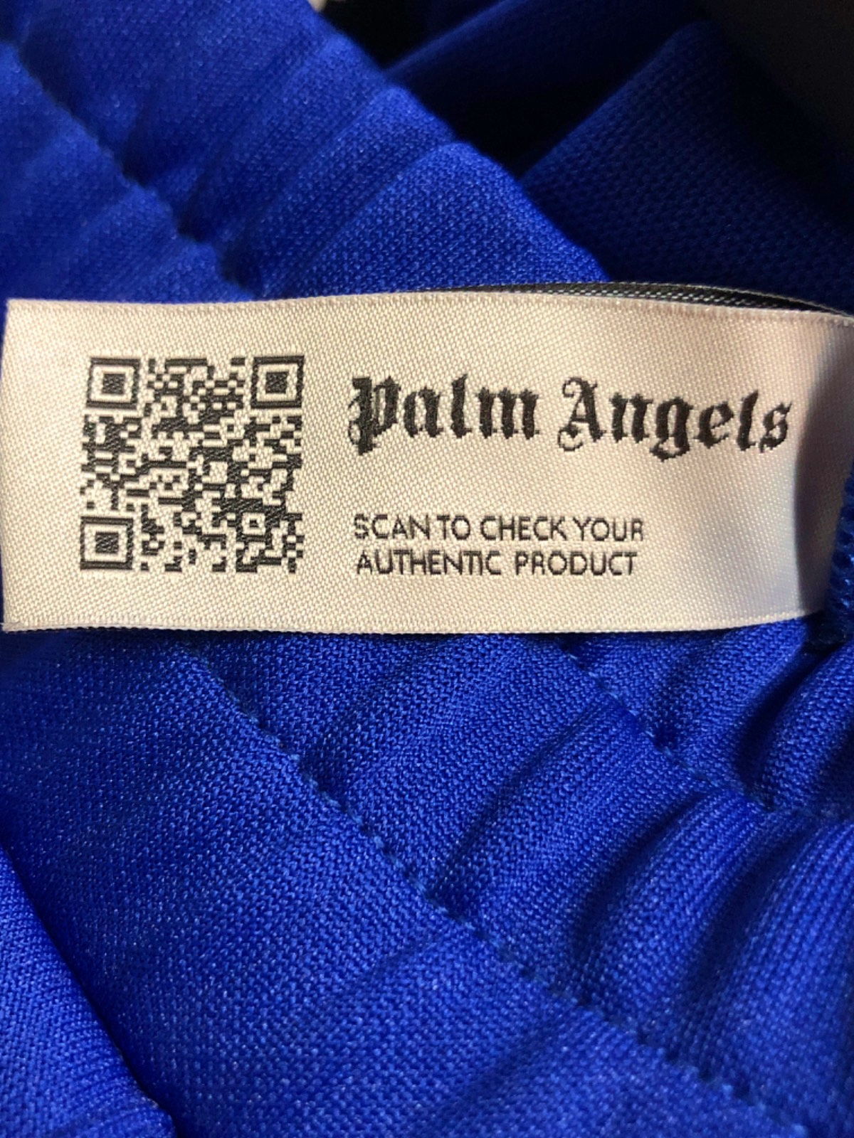 Palm Angels Blue Track Shorts XS