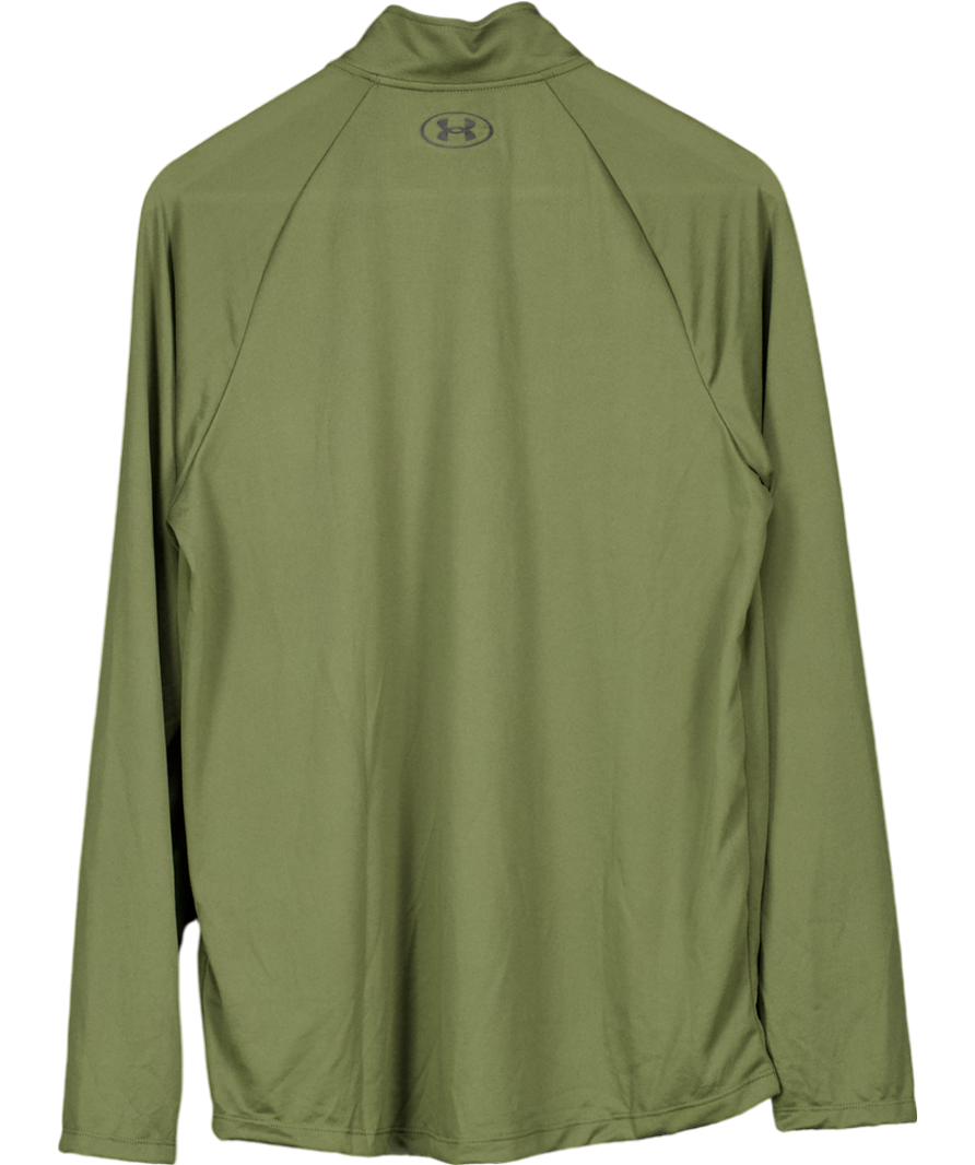 Under Armour Green Men's Ua Tech™ ½ Zip Long Sleeve UK M