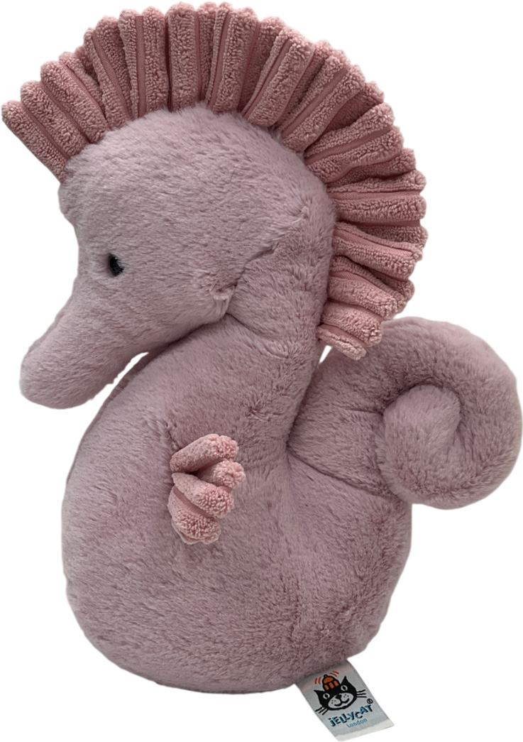 jellycat Pink Sienna Seahorse UK M