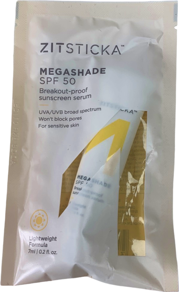 ZitSticka Megashade SPF 50 Sunscreen Serum  7ml