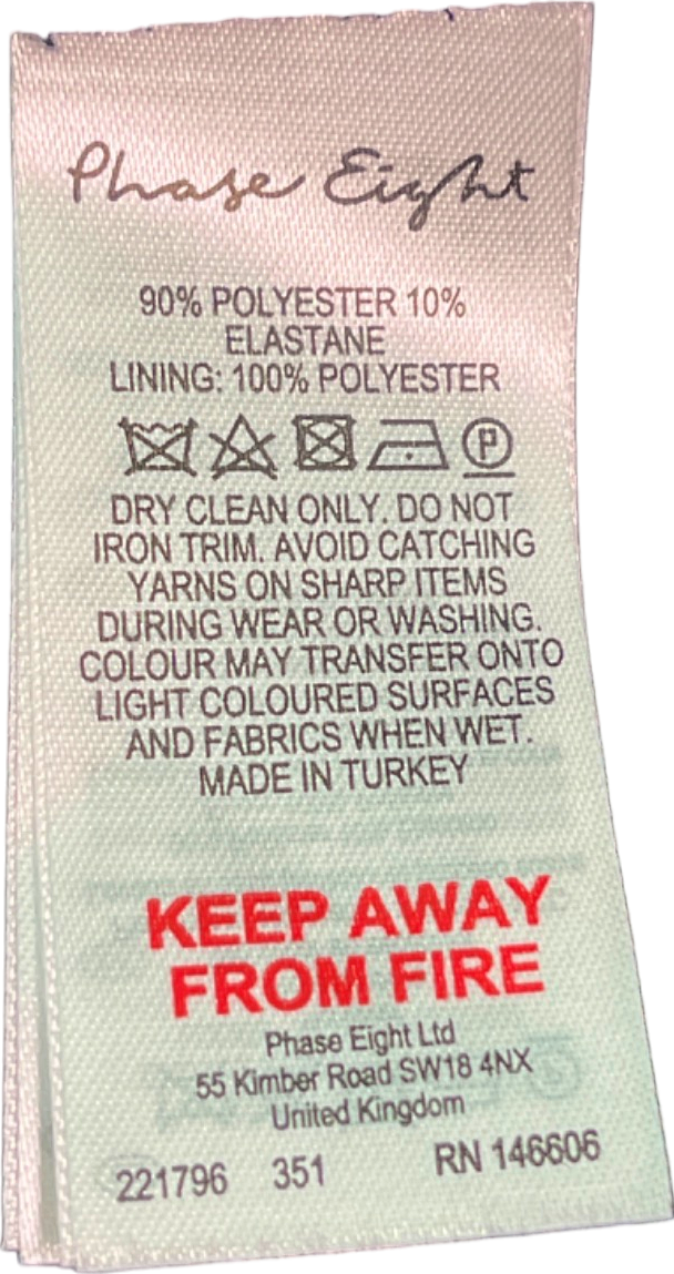 Phase Eight Navy Chantal Maxi Dress UK 12