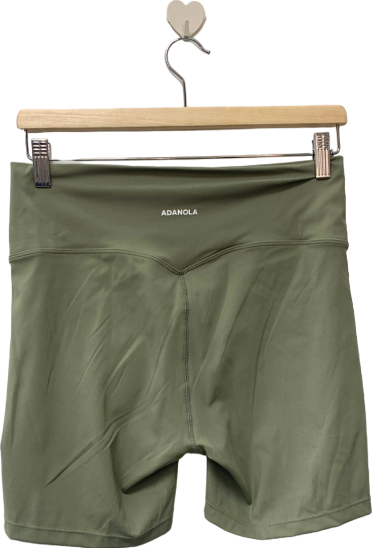 Adanola Khaki High-Waisted Shorts UK 2XL