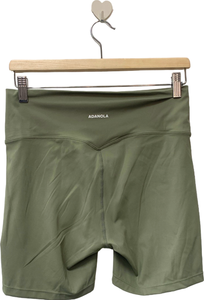 Adanola Khaki High-Waisted Shorts UK 2XL