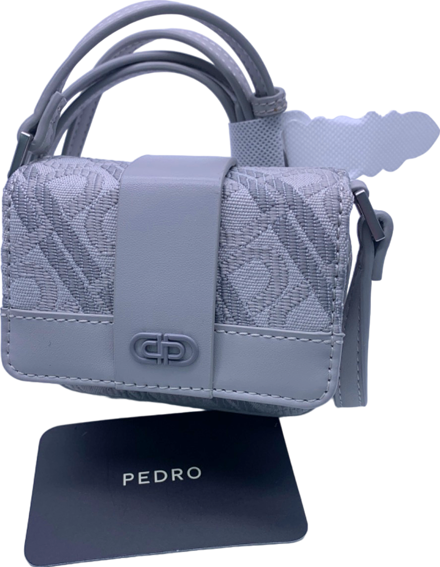 Pedro Light Grey Mini Crossbody Bag S