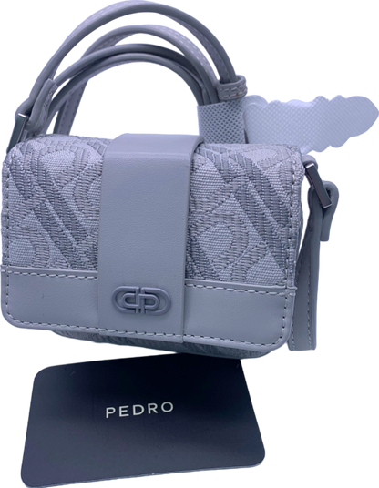 Pedro Light Grey Mini Crossbody Bag S