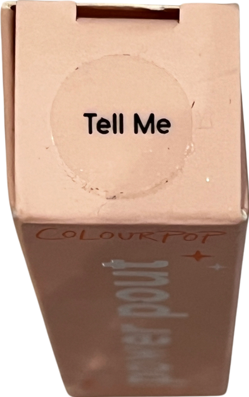 colourpop Power Pout Lipstick Tell Me 3.2g