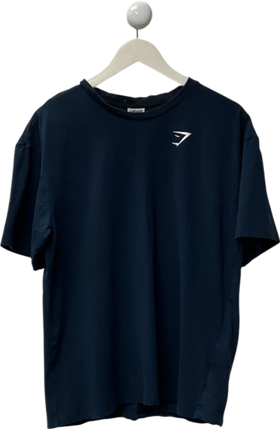 gymshark Blue Crest T-shirt UK M