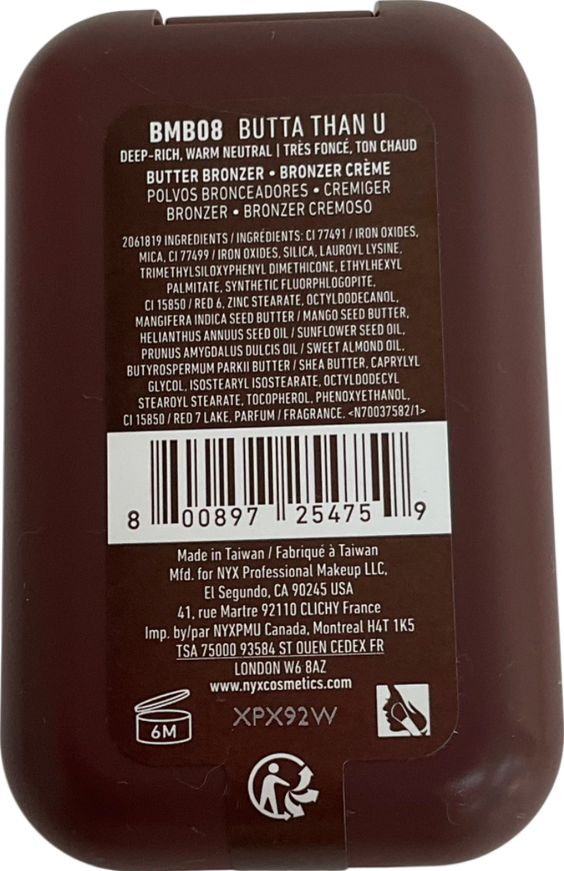 NYX Buttermelt Blush Butta Than U 5g