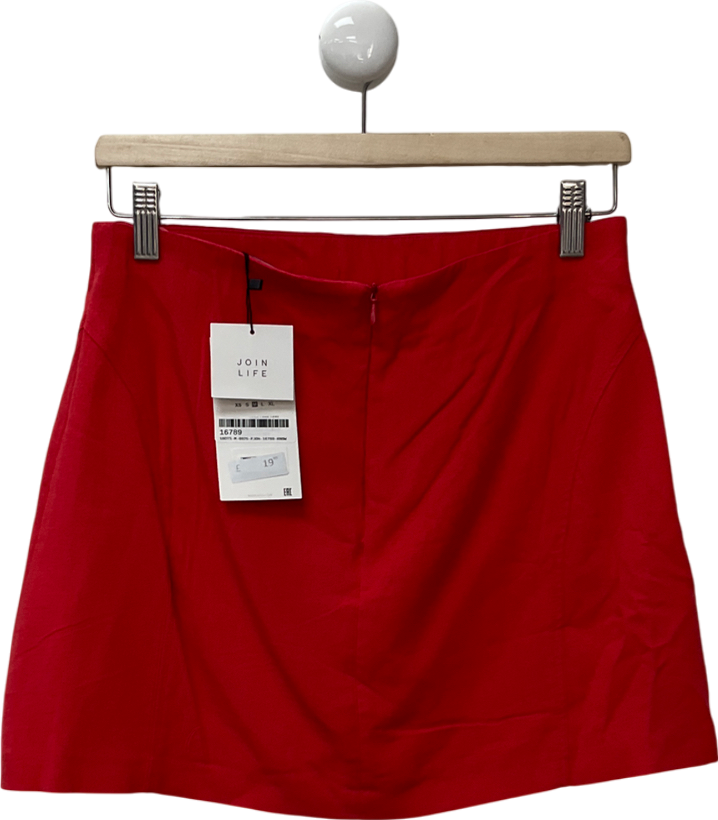 ZARA Red Mini Skirt UK M