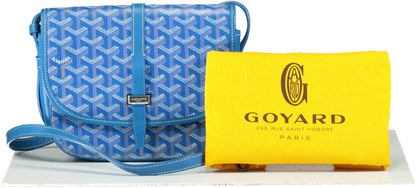 Goyard Sky Blue Belvedere PM Bag