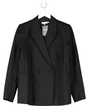 Good American Black Scuba Blazer 2.0 UK S