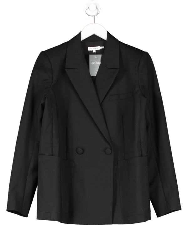 Good American Black Scuba Blazer 2.0 UK S